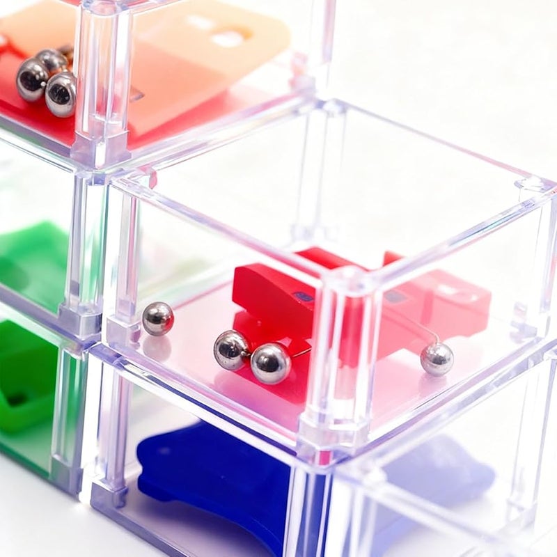 3D Bead Rolling Puzzle Brain Teaser Cube Sensory Maze Toy 15x11 5x4cm For Kids Adults - Image 5